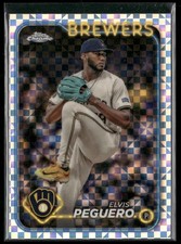 2024 Topps Chrome Update #USC63 Elvis Peguero X-Fractors