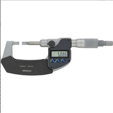 Micrómetro de hoja digital Mitutoyo 422-260-30 BLM-25MX/.4T tipo B 0-25 mm JP NUEVO