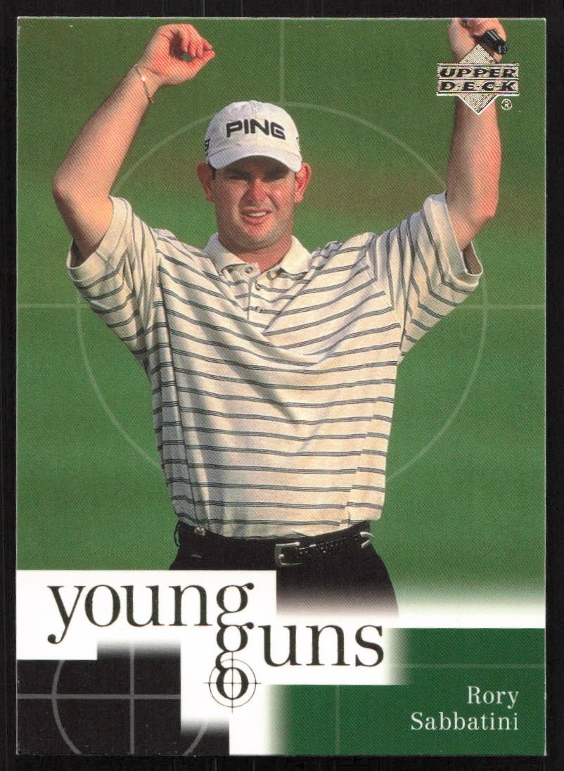 2001 Rory Sabbatini 80 Upper Deck Golf LP Upper Deck Golf