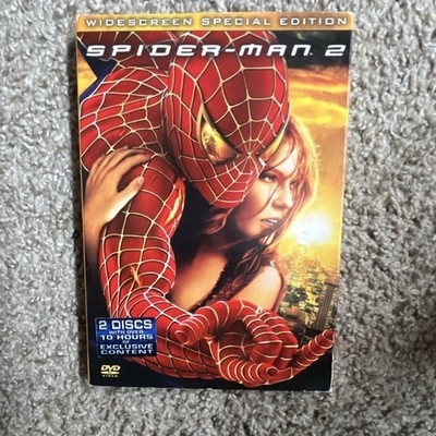 Spider-Man 2 (DVD) Special Edition Widescreen 2-Disc PG-13 2004 Maguire