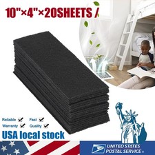20 PCS Universal Ceiling Fan Filters Air Purifier Pads Trap Dust Odors Allergens