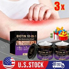 1-3PCS Biotin 10-in-1 Skin Restoration Cream, 2026 New Skin Treatment Cream US