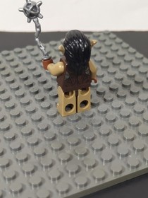 Lego Lord of the Rings Mordor Orc Minifigure Dark Tan Goblin (Set 9476) minfig