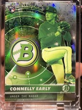 🚨MONSTER INSERT ALERT — Connelly Early “Under The Radar” Green Refractor RC 👀