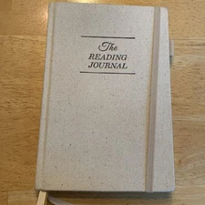 The Reading Journal and Tracker Hardcover 175 Blank Pages for Reviews and Quotes
