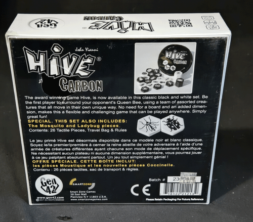 Juego de mesa de estrategia Hive Carbon 2017 blanco y negro nuevos juegos Smart Zone - Imagen 2 de 2