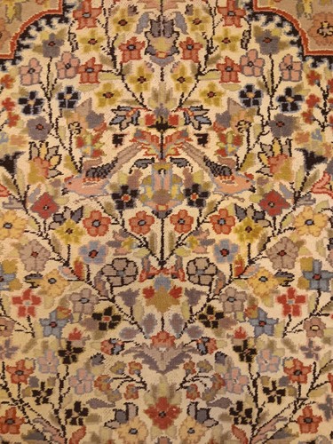 Oriental Kashmiri Kashmir Handmade Handknotted Vintage Rug Pair of Rugs - Afbeelding 17 van 23