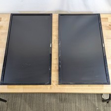 Dell SE2416HX 24" 1080p IPS Monitor Lot of 2 No Stands No AC Grade B Used