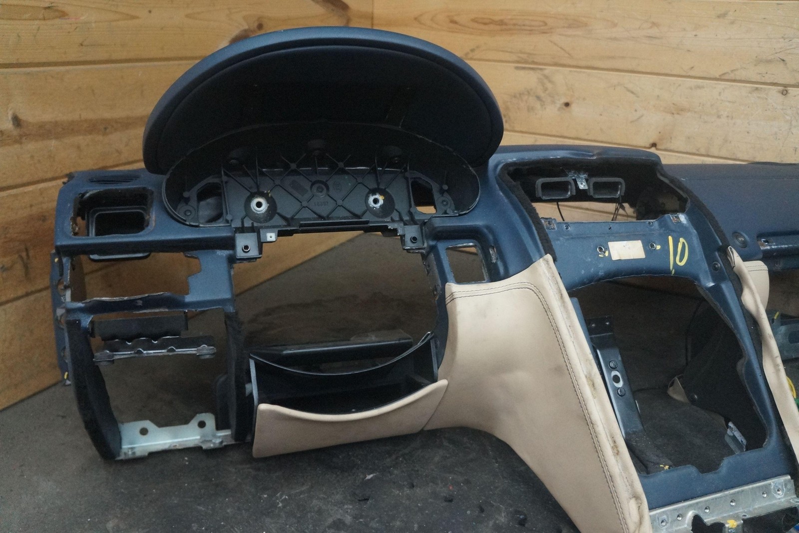 Dashboard Dash Instrument Panel Assembly Blue Tan Maserati Quattroporte M139 13