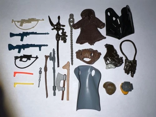 Star Wars Vintage KENNER lot of 21 Weapons & Accessories 100% Genuine NO REPROS!