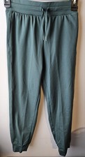 All in Motion Kids Soft Stretch Jogger Pants Green Medium 8 High Rise Ankle New