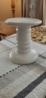 Ceramic Pillar Candle Holders White and Black Round or Square 2 Different Styles