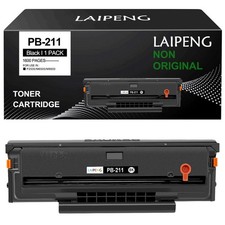 PB-211 PB211 Black Toner Cartridge Compatible for PB211E Standard,