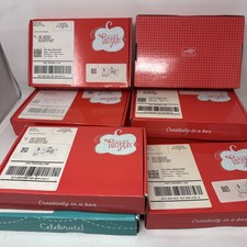 2016 Stampin Up Paper Pumpkin Kits Lot of 9 Sealed Retired Monthly Set