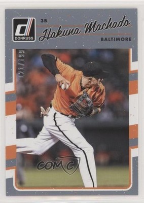2017 Donruss Variation Gray Border /199 Manny Machado (Hakuna Fielding) #57 4dy