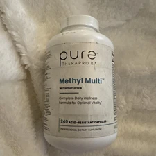 Methyl Multi Without Iron Methylated Multivitamin Capsules 240 Count Exp 01/28