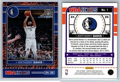 2024-25 Panini Haunted Hoops HOLO Webs #