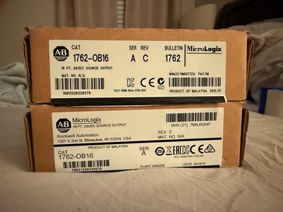 Allen-Bradley MicroLogix 1762-OB16 Digital PLC Output Module
