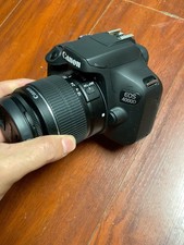 Canon EOS Rebel 4000D DSLR Camera 18MP 18-55mm III Lens -WiFi-Excellent Working