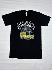 Simple Plan US Tour Summer 2023 Concert T-Shirt Small Back Dates Mystery Van