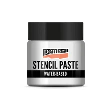Silver | Stencil Paste 50ml | Pentart | Craft & Mixed Media