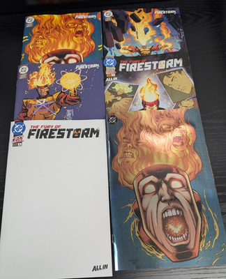 DC Comics Fury of Firestorm #1 Variant Set of 6 Jeff Lemire Rafael