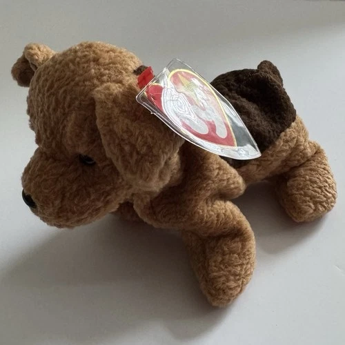 Ty Vintage 1996 Beanie Baby “Tuffy the Dog” Perfect Condition NWT