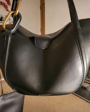 Charles And Keith Kora Metallic Accent Tote Bag Beautiful New