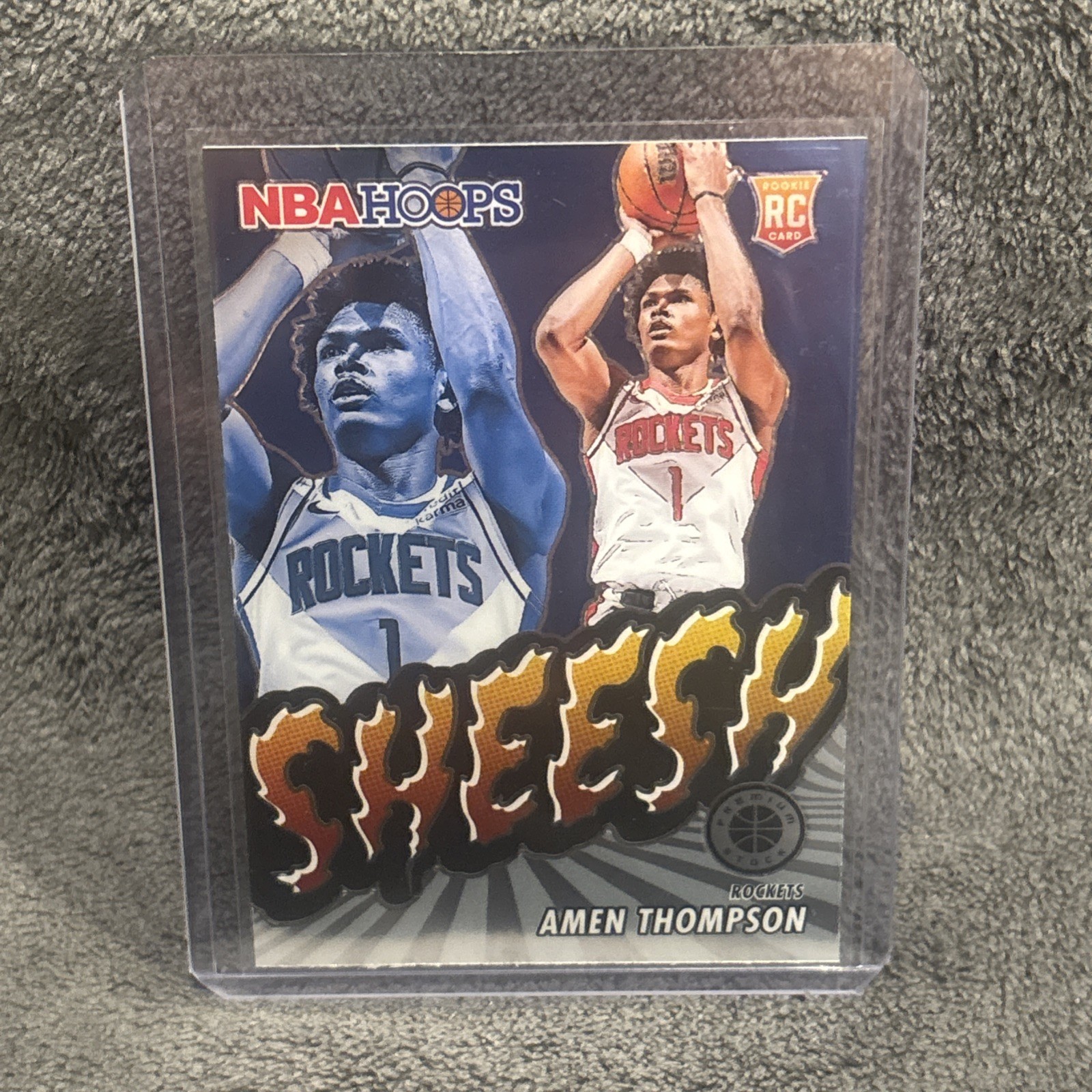 2023-24 Panini Nba Hoops Premium Stock - Sheesh Amen Thompson #4