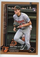 2025 Topps Update Gold Parallel Coby Mayo US282 1181/2025  MINT