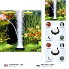 hygger Aquarium Air Stone, Bubble Stone Fish Tank Oxygen Ultra Silent Deep Di...