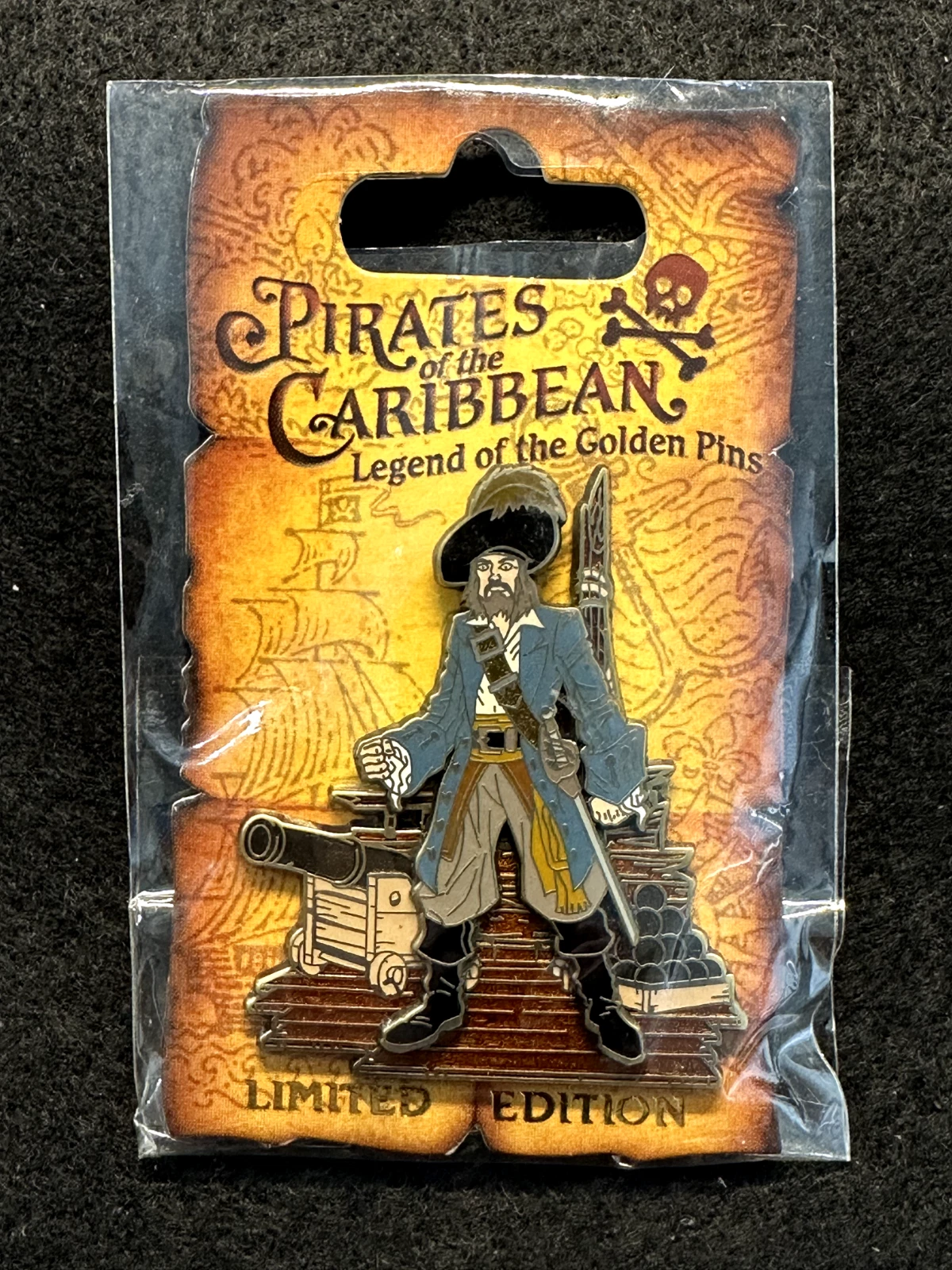 Disney Pin Pirates of the Caribbean Legend of the Golden Pins Limited Edition
