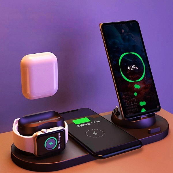 Fast Wireless Charger for iPhone and Android Phones-image