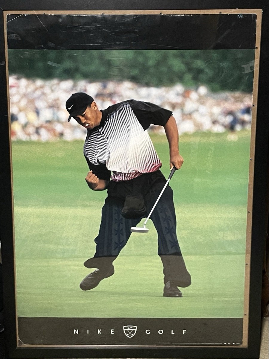 Original 2000 Tiger Woods Nike Poster 