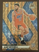 2024-25 Panini Mosaic AJAY MITCHELL Bronze /75 Rookie RC