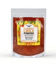 Unpretentious Guajillo Chile Powder, 3 lb, Mexican Cuisine, Soups Sauces, M...