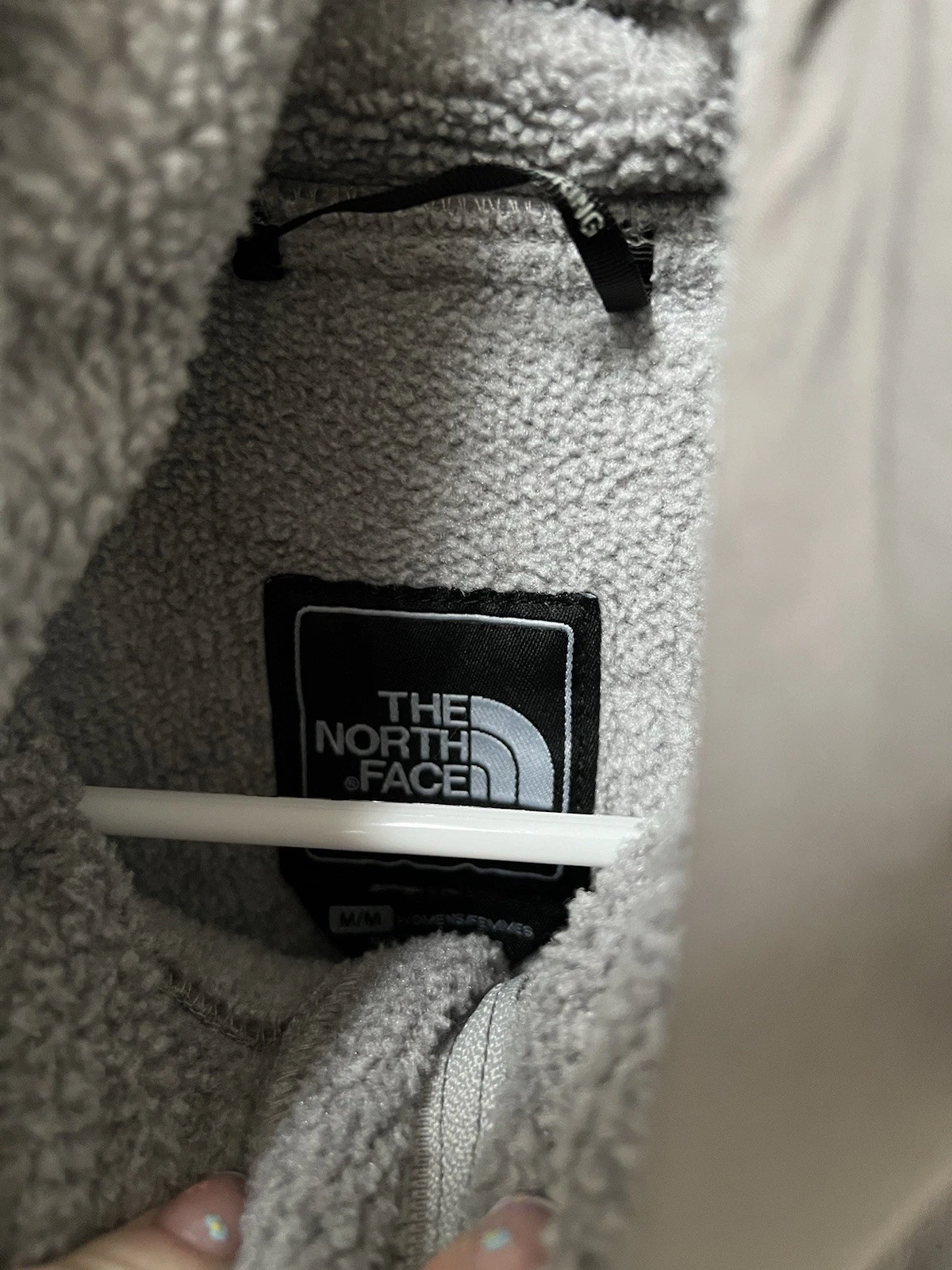 north-face denali polartec fleece hoodie jacket