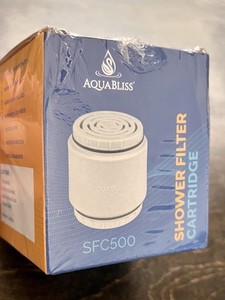 Aqua Bliss Shower Filter SFC500 New Sealed Heavy Duty Purification