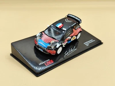 1/43 Citroën DS3 WRC #1 Rallye Condroz-Huy 2013 Loeb IXO Altaya - Photo 1/3
