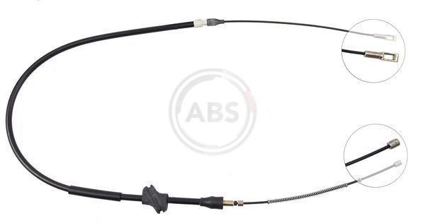 A.B.S.-OE K10046-OE Cable Pull, parking brake for AUDI