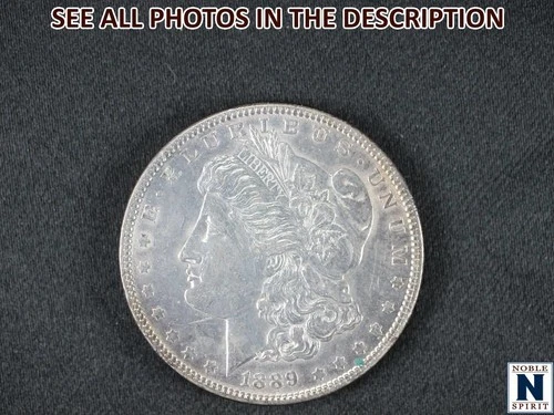 NobleSpirit Choice BU 1889 Morgan Silver Dollar Nice Shine