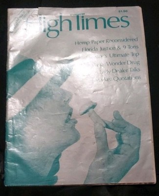 High Times Premier Issue Collector's Edition Vol 1 Issue 1 Summer 1974