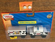 2011 Learning Curve Wooden Thomas Train Sodor Dairy Cars New