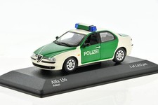 ALFA ROMEO 156 POLIZEI 1997 1/43 MINICHAMPS 430120790