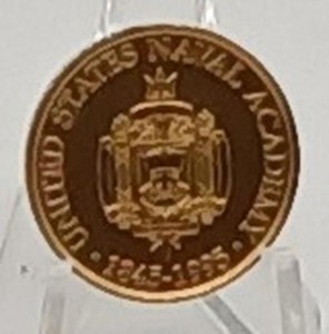 AGR154 1995 U.S. NAVAL ACADEMY JOHN PUAL JONES 25 MM COIN