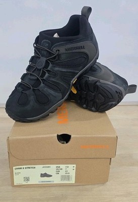Merrell Chameleon 8 Stretch Black Hiking Boot Shoe Men's US sizes 7.5 , New