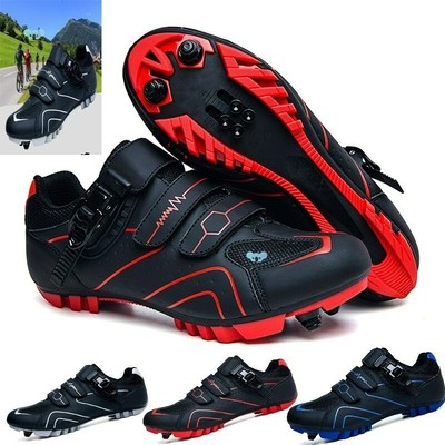 MTB Schuhe Herren Mountainbike Mit SPD Stollenschuhe Fahrrad Berg Fahrradschuhe
