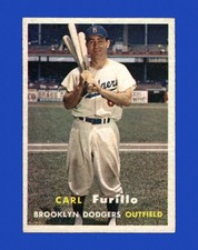 1957 Topps Set-Break # 45 Carl Furillo NM-MT OR BETTER *GMCARDS*