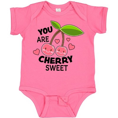 Inktastic You Are Cherry Sweet With Cherries And Hearts Baby Bodysuit Valentines
