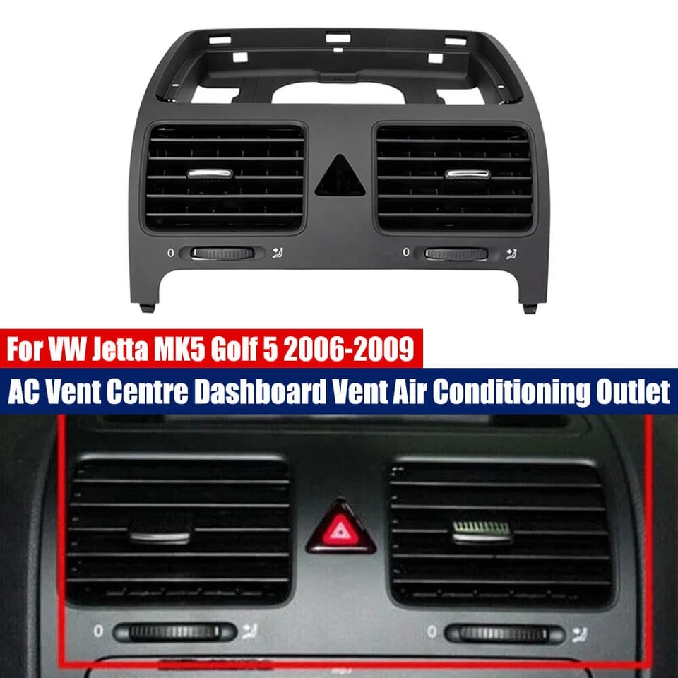 Вентиляционные отверстия приборной панели 1K0819728 для Volkswagen Jetta MK5 и Golf 5 2006-2009 - Изображение 3 из 4